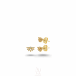 Aura Gold İzmir Caelie Küpe 14K