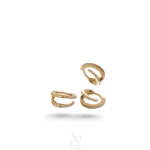 Aura Gold İzmir Étoile Küpe 14K
