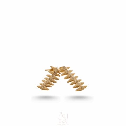 Aura Gold İzmir Fine Küpe 14K