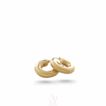 Aura Gold İzmir Hoal Küpe 14K