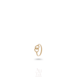 Aura Gold İzmir Glow Yüzük 14K - Görsel 2