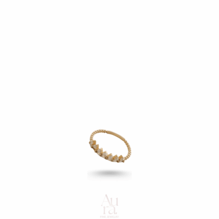 Aura Gold İzmir Empire Yüzük 14K
