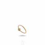 Aura Gold İzmir Argent Yüzük 14K