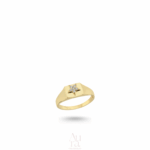 Aura Gold İzmir Nixie Yüzük 14K