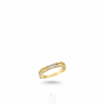 Aura Gold İzmir Prism Yüzük 14K
