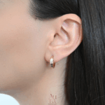 Aura Gold İzmir Hope Küpe 14K
