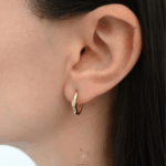 Aura Gold İzmir Ivy Küpe 14K - Görsel 2