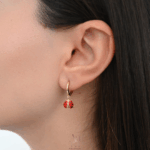 Aura Gold İzmir Luckys Küpe 14K