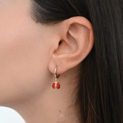 Aura Gold İzmir Luckys Küpe 14K