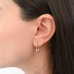 Aura Gold İzmir Luz Küpe 14K