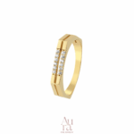 Aura Gold İzmir Prism Yüzük 14K - Görsel 2