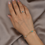 Aura Gold İzmir Butterfly Bileklik 14K