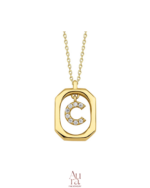 Aura Gold İzmir Thun Kolye 14K - Görsel 2