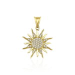 Aura Gold İzmir Sun Kolye Ucu 14K