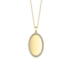 Aura Gold İzmir Piel Kolye 14K