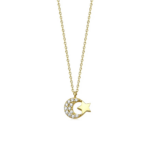 Aura Gold İzmir Mstar Kolye 14K