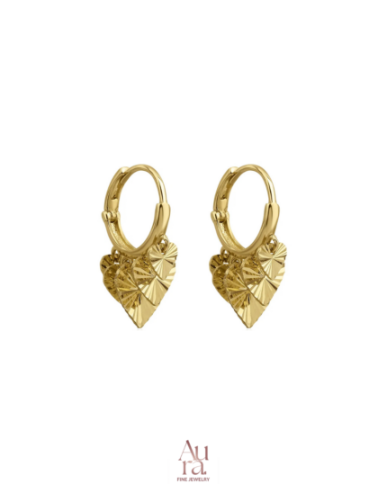 Aura Gold İzmir Quin Küpe 14K