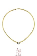 Aura Gold İzmir Deept Kolye 14K - Görsel 2