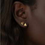 Aura Gold İzmir Hyony Küpe 14K