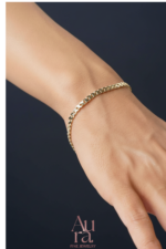 Aura Gold İzmir Glein Bileklik 14K