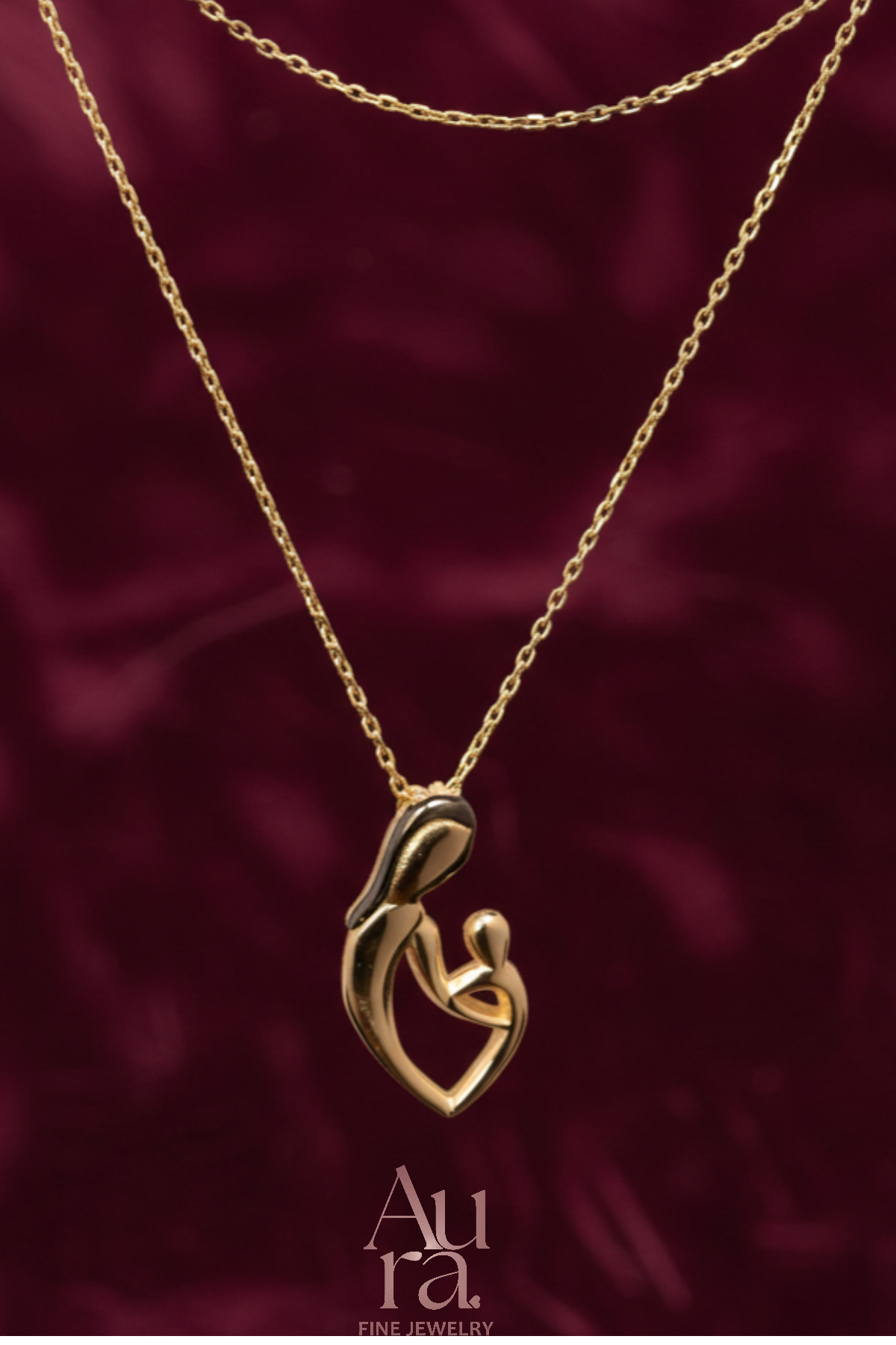 2,28 - 45 cm 17000 Aura Gold İzmir Shasy Kolye 14K - Görsel 1
