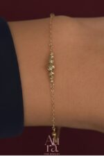 Aura Gold İzmir Vset Bileklik 14K