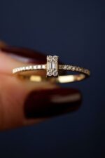 Aura Gold İzmir Lber Yüzük 14K - Görsel 2
