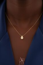 Aura Gold İzmir Preny Kolye 14K - Görsel 2