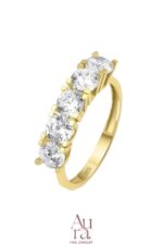 Aura Gold İzmir Ylena Yüzük 14K