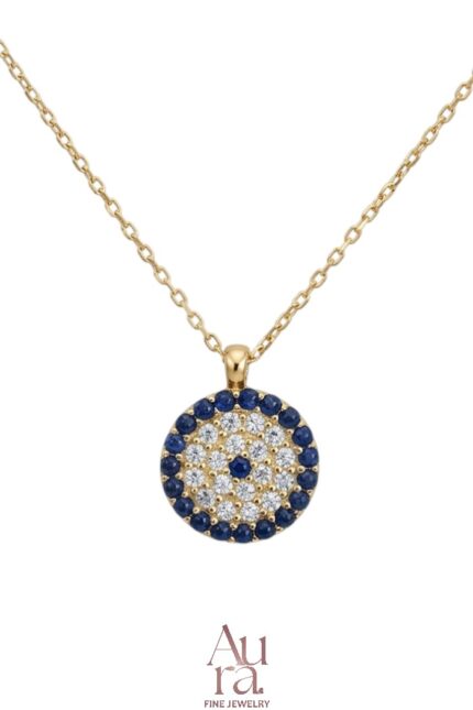 Aura Gold İzmir Nzar Kolye 14K