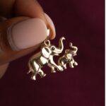 Aura Gold İzmir Elephant Kolye Ucu 14K