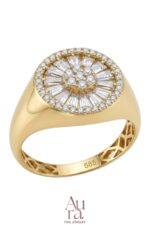 Aura Gold İzmir Yüzük 14K - Görsel 2