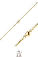 Aura Gold İzmir Bileklik 14K - Görsel 2