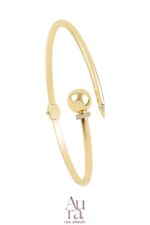 Aura Gold İzmir Bilezik 14K - Görsel 2